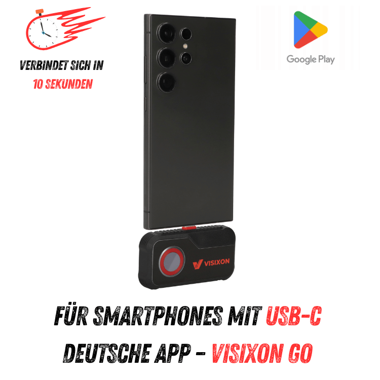 Wärmebildkamera für Smartphone VISIXON GO Infrarot