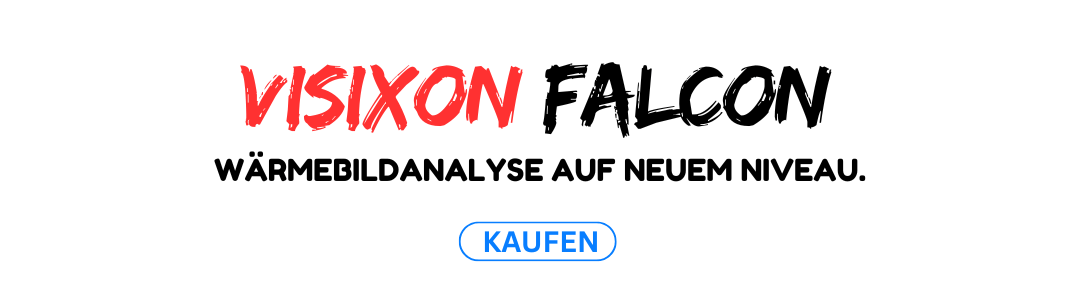Visixon Falcon Wärmebildkamera – eine neue Dimension der Wärmebildgebung, ergonomischer Griff und LCD-Bildschirm