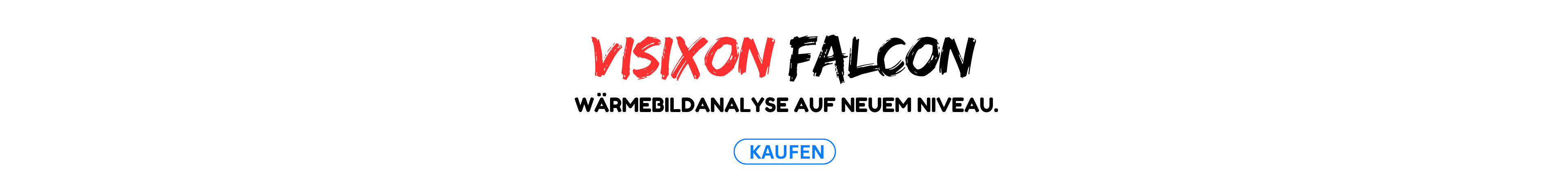 Visixon Falcon Wärmebildkamera – eine neue Dimension der Wärmebildgebung, ergonomischer Griff und LCD-Bildschirm